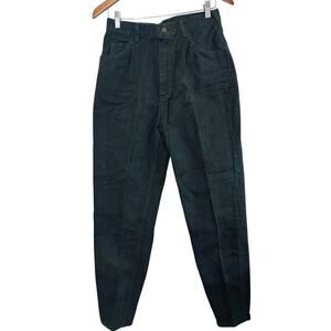 Lee Vintage Jeans Womens Size 12 90s Green Tapered High Rise Western Retro Indie
